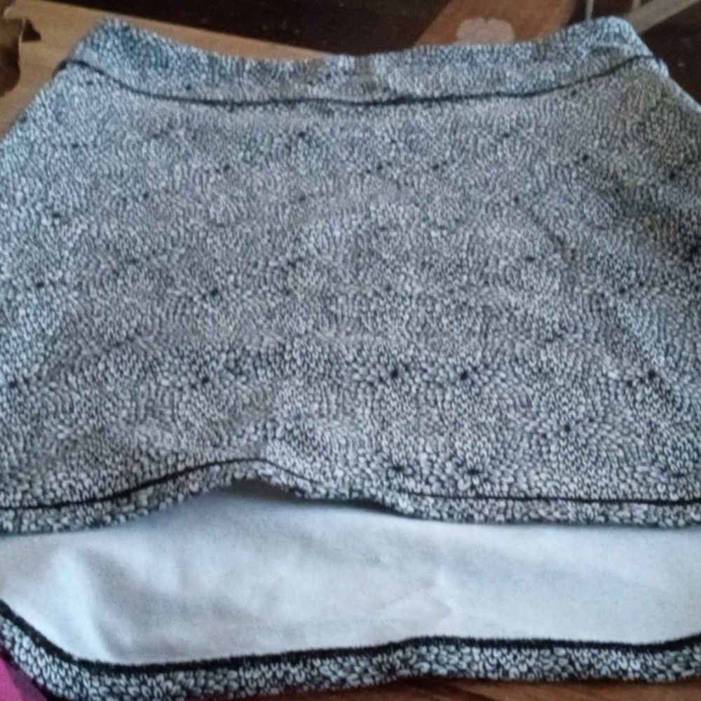 Women's high to low mini skirt